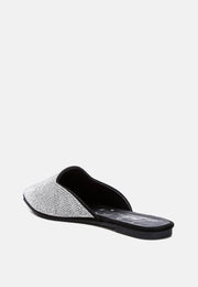 Rayen Rhinestones Embellished Mules-2