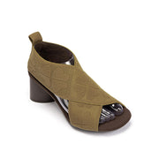 Retro Block Heel Open Toe Roman Sandals-4