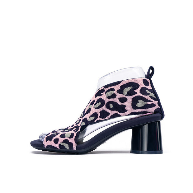 Retro Block Heel Open Toe Roman Sandals-7