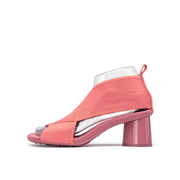 Retro Block Heel Open Toe Roman Sandals-8