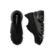 Retro Platform Breathable Chunky Lace Ups-2