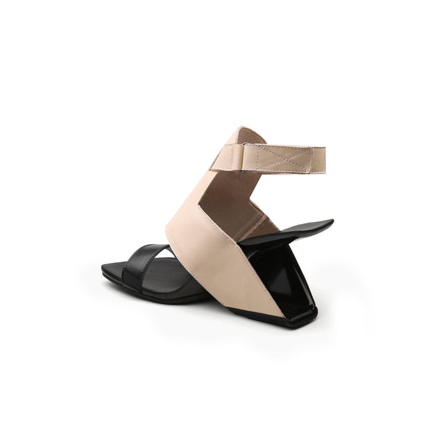 Roman Ankle Strap Leather Sandals-2