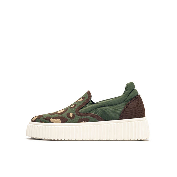 Safari Thick Soled Sporty Casual Slip Ons-1