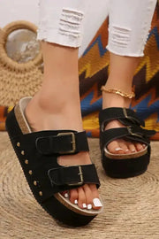 Sassy Strides Suede Slippers-2