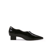 Scalloped Block Heel Pumps-2