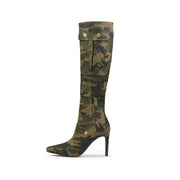 Sexy Knee High Stiletto Boots-5