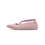 Shallow Pointed Toe Flat Versatile Commuter Ballet Shoes-7