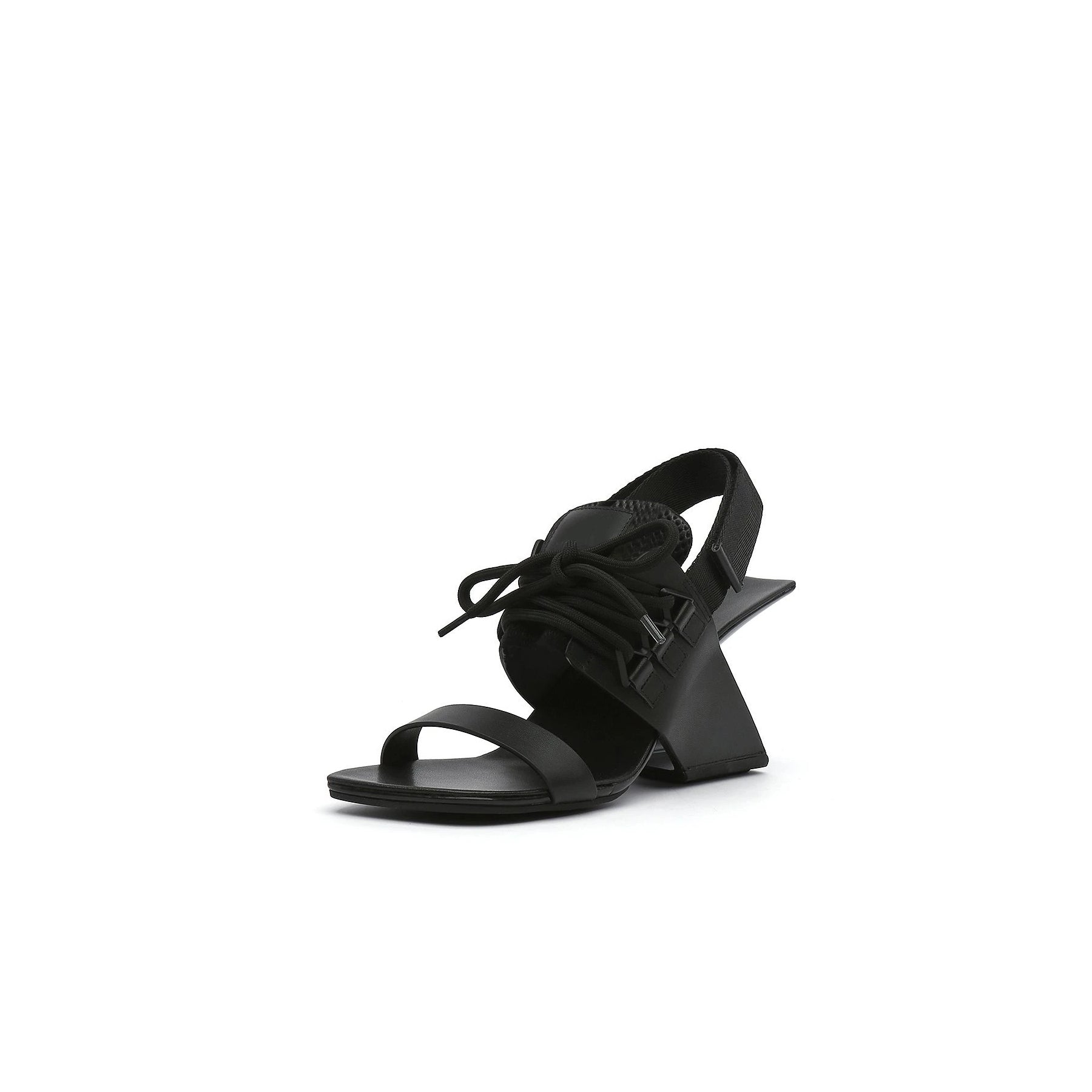 Sporty Laced Ankle Strap Sandals-1