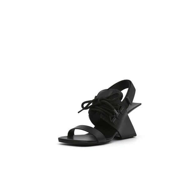 Sporty Laced Ankle Strap Sandals-1