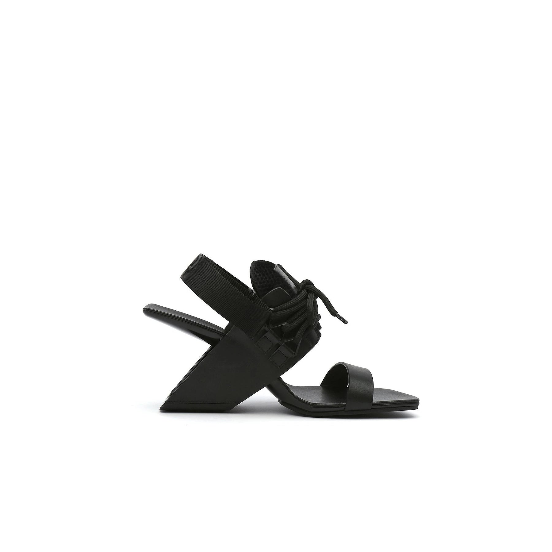 Sporty Laced Ankle Strap Sandals-2