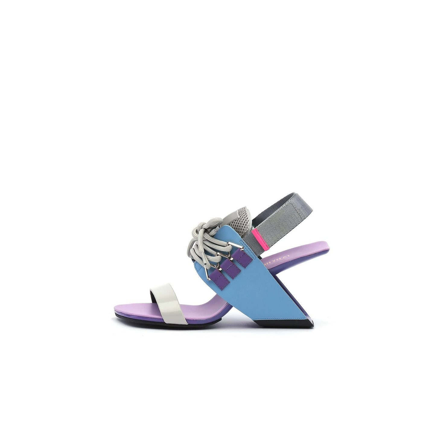 Sporty Laced Ankle Strap Sandals-5