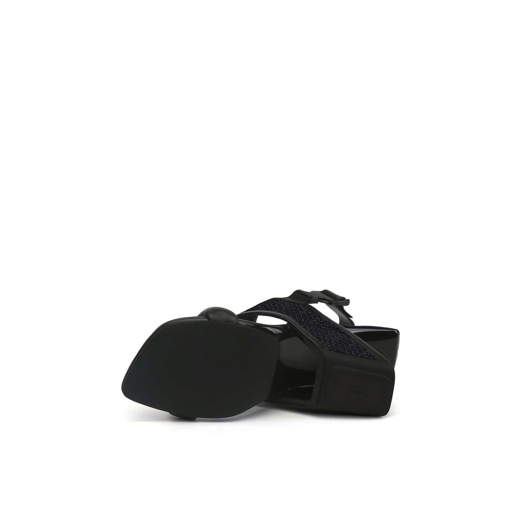 Square Toe Wide Strap Slingback Sandals-4