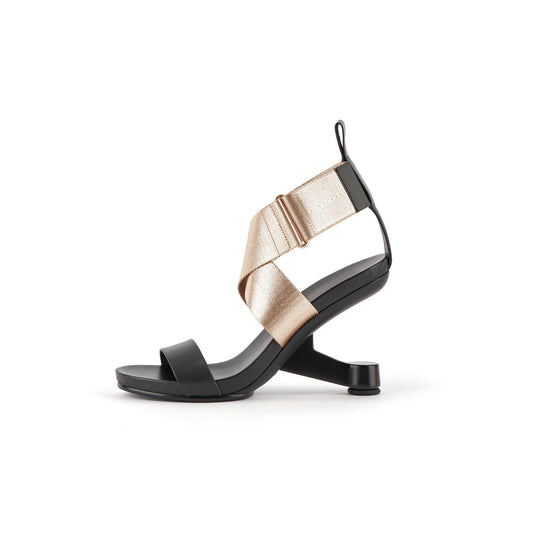 Stylish Intertwined Ankle Strap Sandals-0