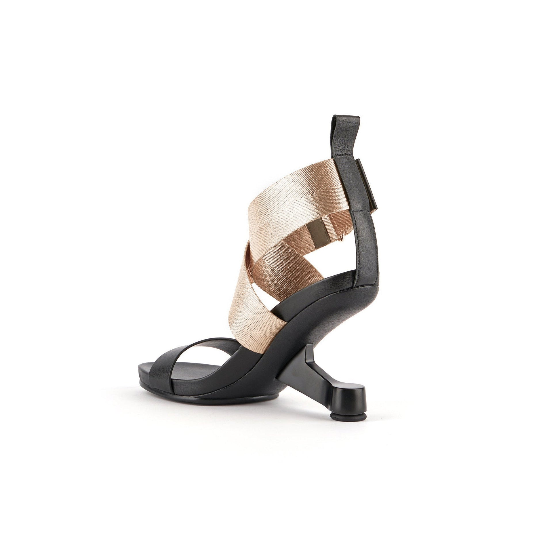 Stylish Intertwined Ankle Strap Sandals-3