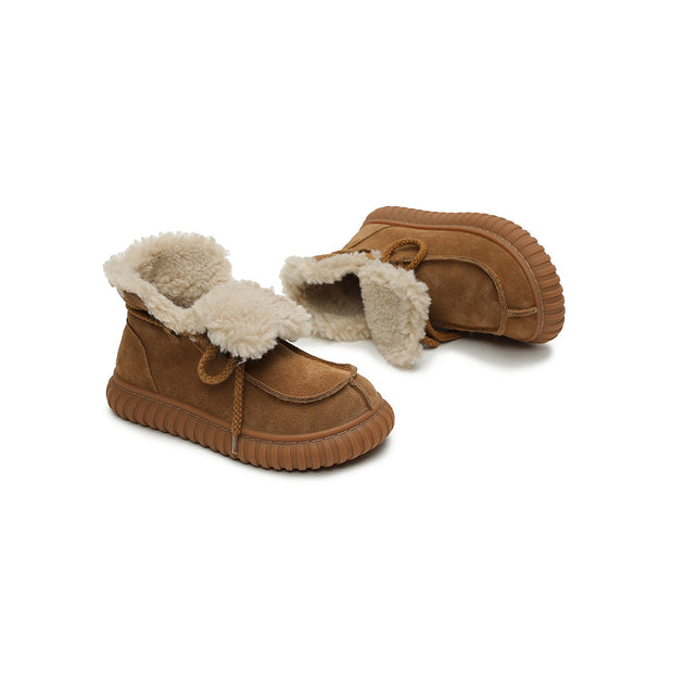 Suede Winter Fur-Lined Boots-3