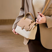 Supple Work Leather Satchel Bag-2