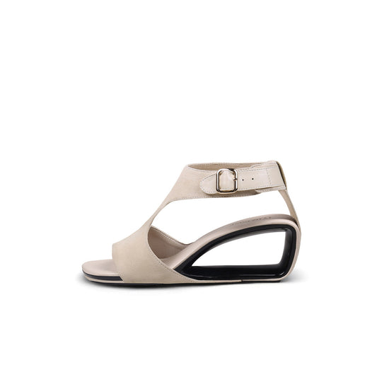 T-Strap Ankle Buckle Sandals-0