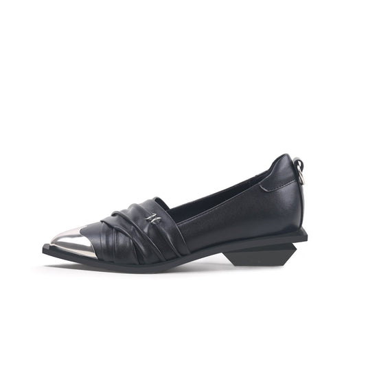 Textured Kitten Heels-0