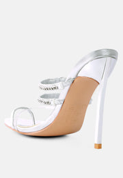 Tickle Me Toe Ring Stiletto Sandals-2