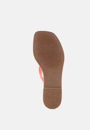 Tolpo Square Toe Thong Flats-4