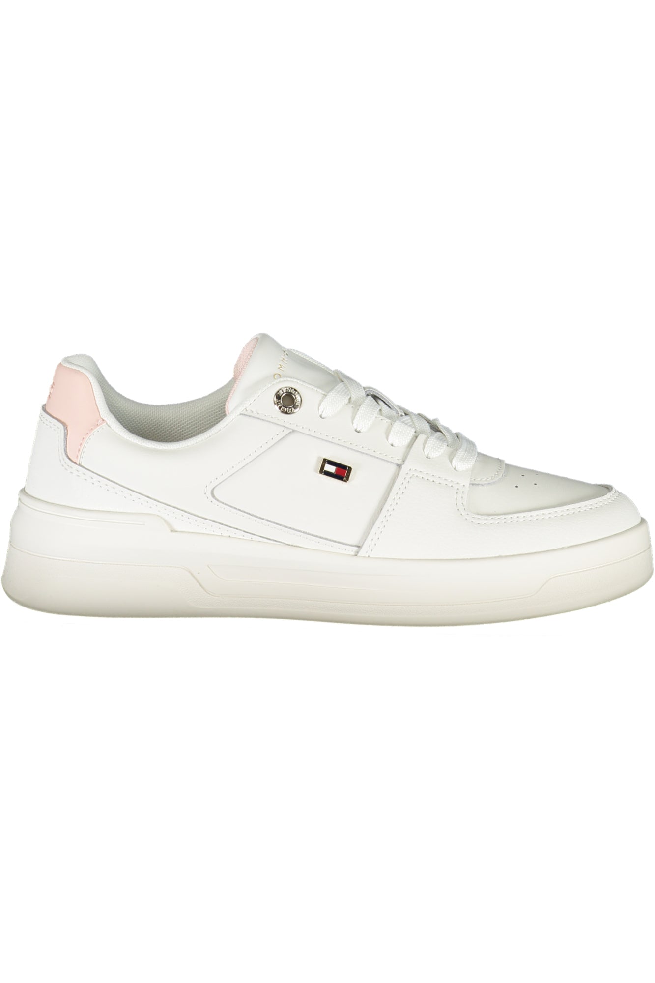 TOMMY HILFIGER WHITE WOMEN'S SPORTS SHOES-0