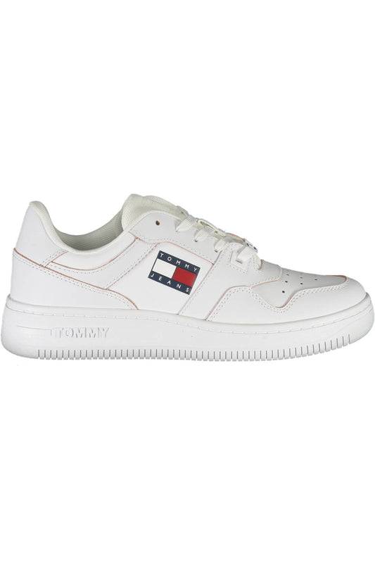 TOMMY HILFIGER WOMEN'S WHITE SPORTS SHOES-0