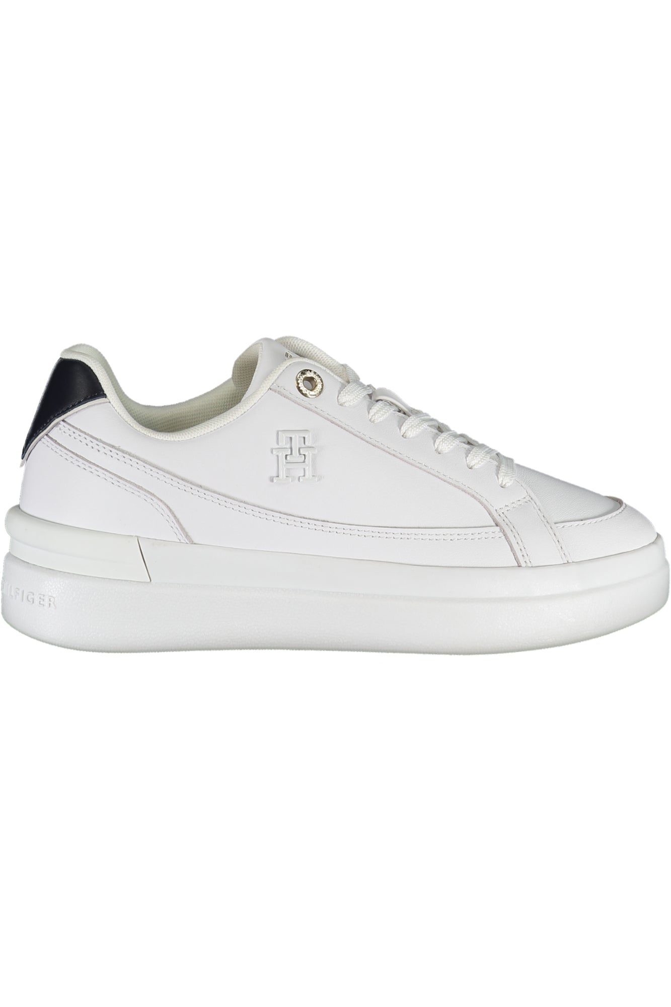 TOMMY HILFIGER WHITE WOMEN'S SPORTS SHOES-0