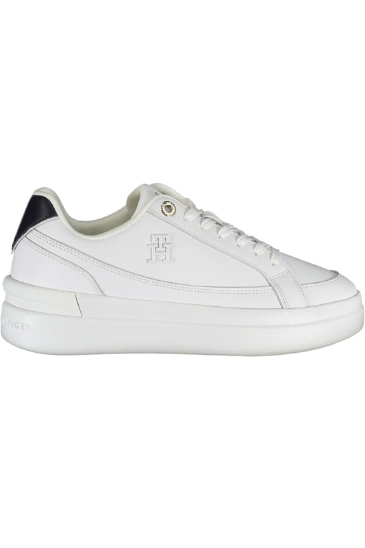 TOMMY HILFIGER WHITE WOMEN'S SPORTS SHOES-0