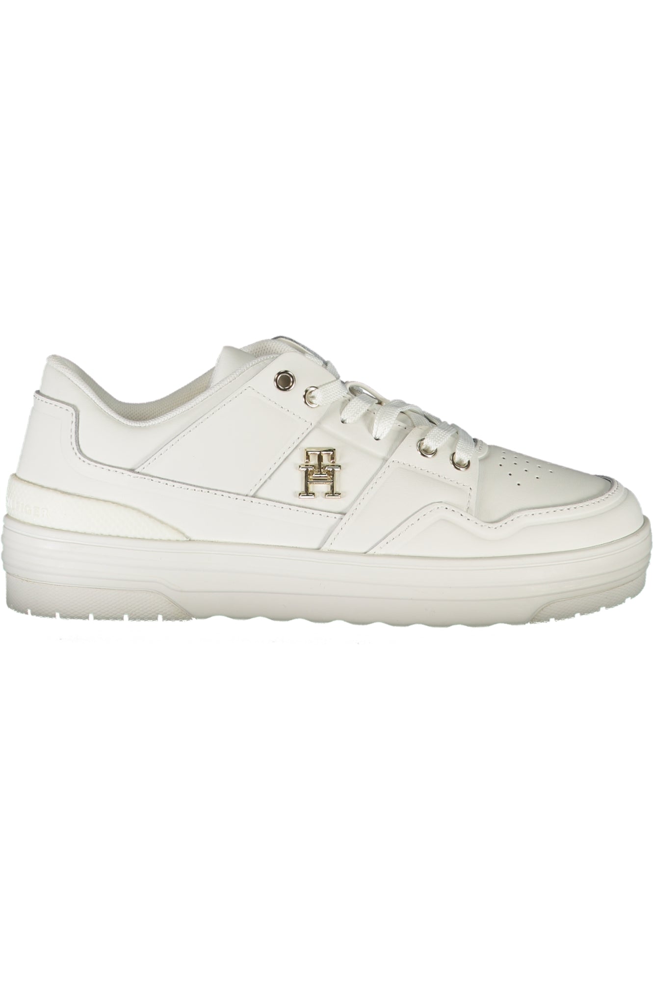 TOMMY HILFIGER WHITE WOMEN'S SPORTS SHOES-0