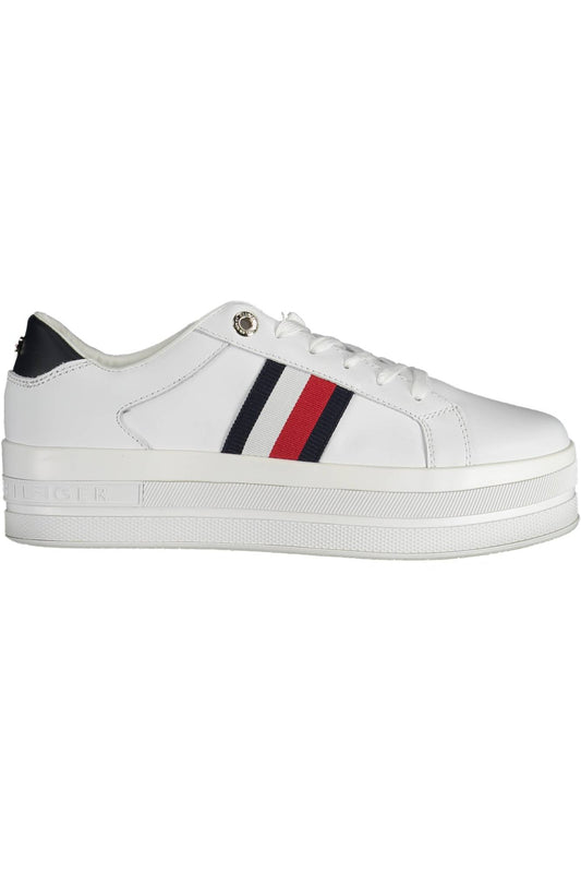 TOMMY HILFIGER WOMEN'S WHITE SPORTS SHOES-0