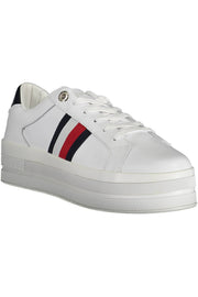 TOMMY HILFIGER WOMEN'S WHITE SPORTS SHOES-1