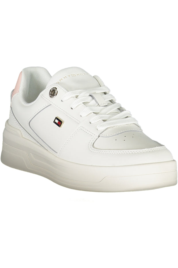 TOMMY HILFIGER WHITE WOMEN'S SPORTS SHOES-1