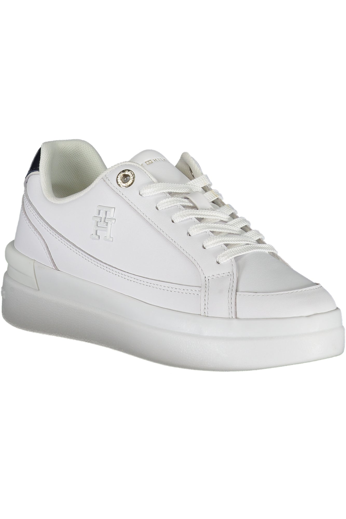 TOMMY HILFIGER WHITE WOMEN'S SPORTS SHOES-1
