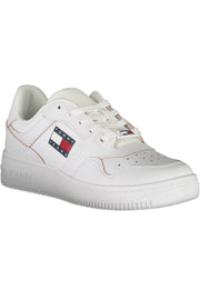 TOMMY HILFIGER WOMEN'S WHITE SPORTS SHOES-1