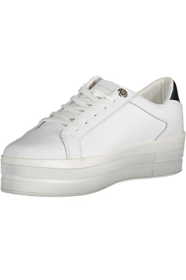 TOMMY HILFIGER WOMEN'S WHITE SPORTS SHOES-2