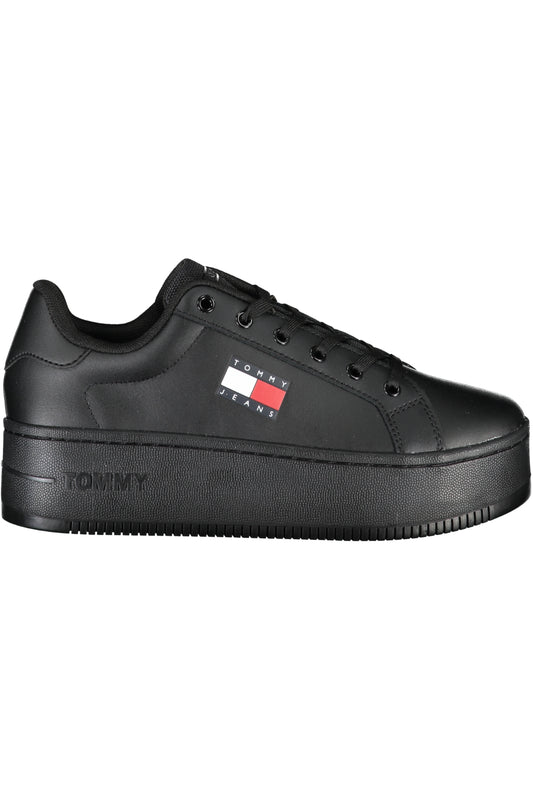 TOMMY HILFIGER BLACK WOMEN'S SPORTS SHOES-0
