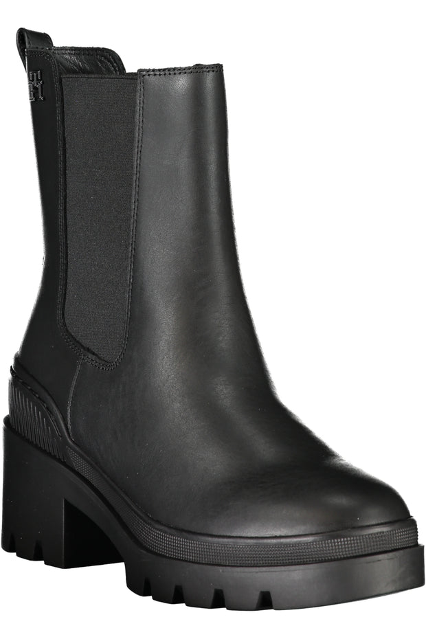 TOMMY HILFIGER BLACK WOMEN'S FOOTWEAR BOOT-1