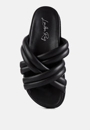Tora Quilted Strap Slider Flats-3