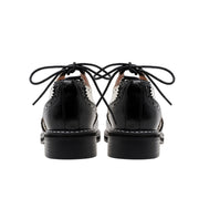 Two Tone Oxford Lace Up Shoes-3