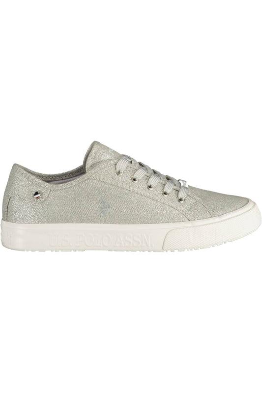 US POLO ASSN. SPORTS SHOES WOMAN SILVER-0