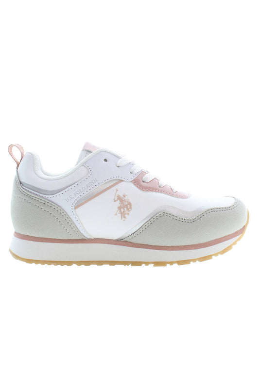 US POLO BEST PRICE SPORTS SHOES GIRLS WHITE-0