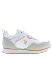US POLO BEST PRICE SPORTS SHOES GIRLS WHITE-0