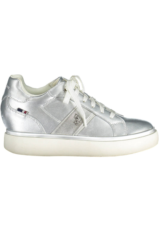 US POLO BEST PRICE WOMEN'S SPORTS FOOTWEAR SILVER-0