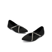 Voguish Pointed Toe Flats-3