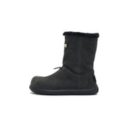 Warm Fleece-Lined Flat Snow Boots-5