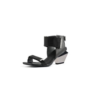 Wave Strap Slip-On Sandals-1