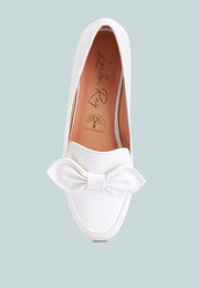 Waveney Bow Embellished Loafers-3