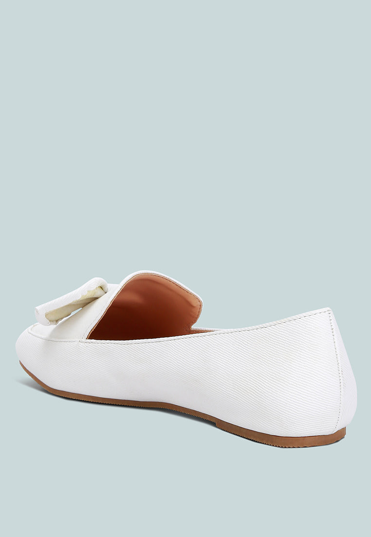 Waveney Bow Embellished Loafers-2