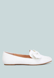 Waveney Bow Embellished Loafers-0