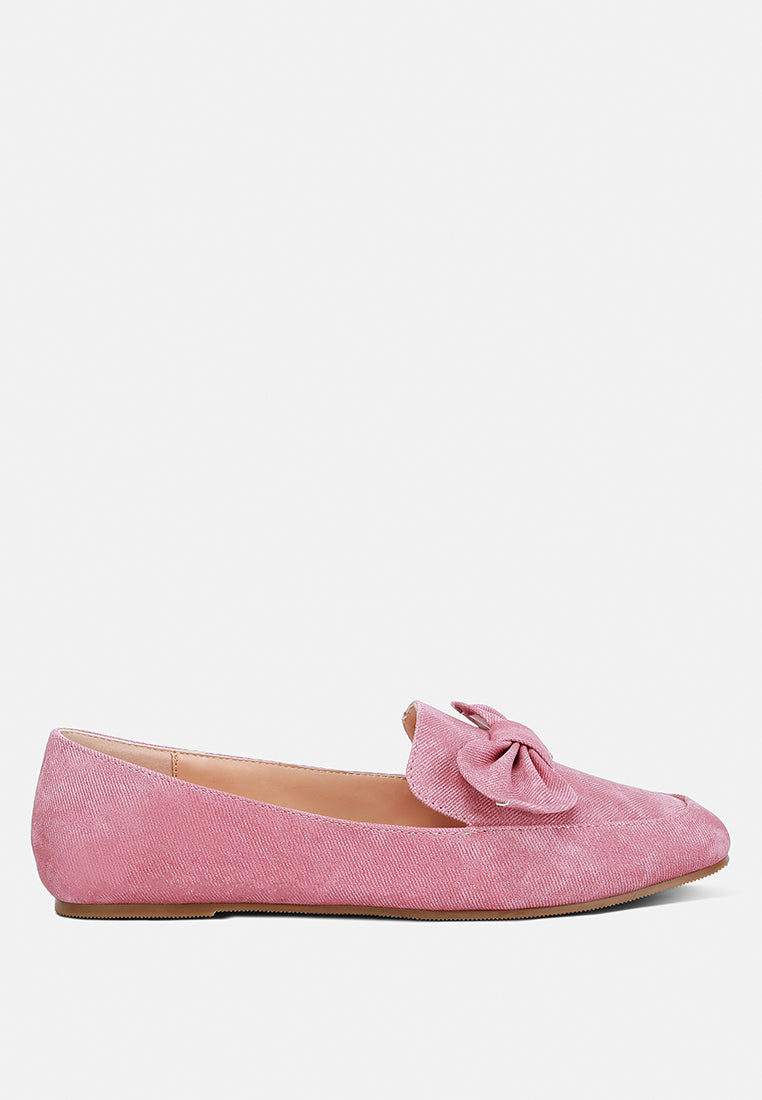 Waveney Bow Embellished Loafers-6